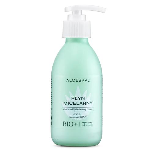 Miniaturka artykułu - SYLVECO ALOESOVE Płyn micelarny do demakijażu twarzy i oczu, 190ml