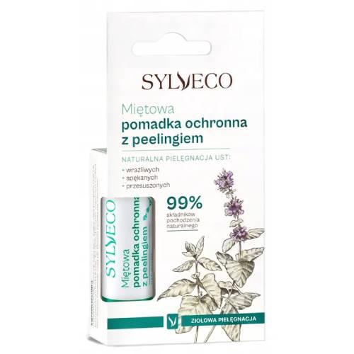 Miniaturka artykułu - SYLVECO Miętowa pomadka z peelingiem - 4,6g