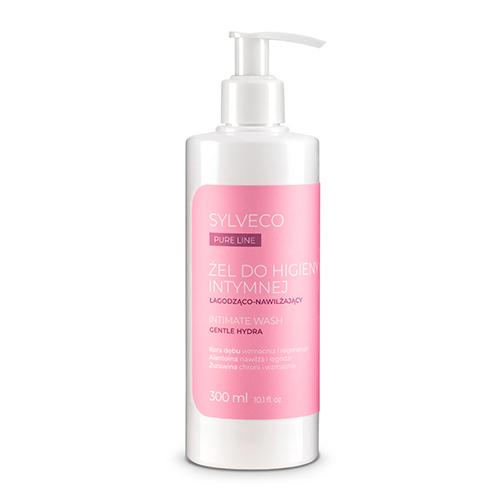 Miniaturka artykułu - Sylveco Pure Line Łagodząco-nawilżający żel do higieny intymnej, 300 ml