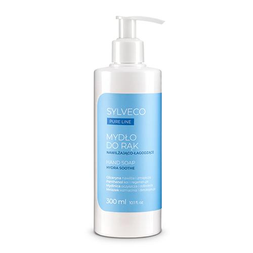 Miniaturka artykułu - Sylveco Pure Line Nawilżająco-łagodzące mydło do rąk, 300 ml