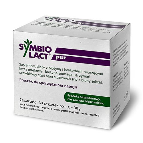 Miniaturka artykułu - Symbiolact pur- 30 sasz. USZKODZONE TEKTUROWE OPAKOWANIE
