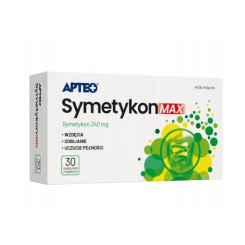 Miniaturka artykułu - SYMETYKON MAX 240mg, 30kaps. APTEO USZKODZONE OPAKOWANIE TEKTUROWE