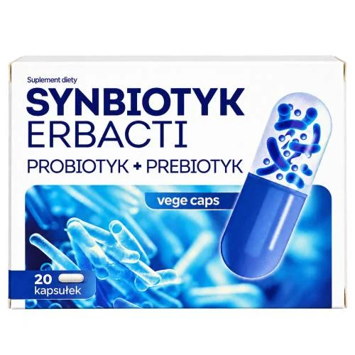 Miniaturka artykułu - Synbiotyk Erbacti, 20 kaps.
