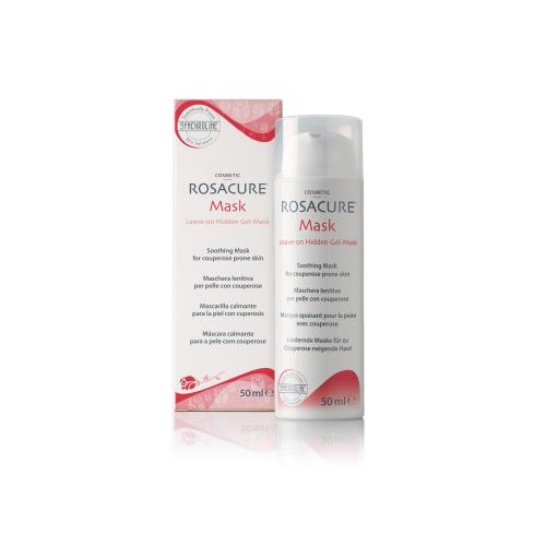 Miniaturka artykułu - SYNCHROLINE Rosacure Mask Leave-on Hidden Gel-Mask Łagodząca maska do sk&oacute;ry naczyniowej, 50ml