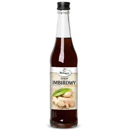 Miniaturka artykułu - Syrop imbirowy z witaminą C, 480 ml