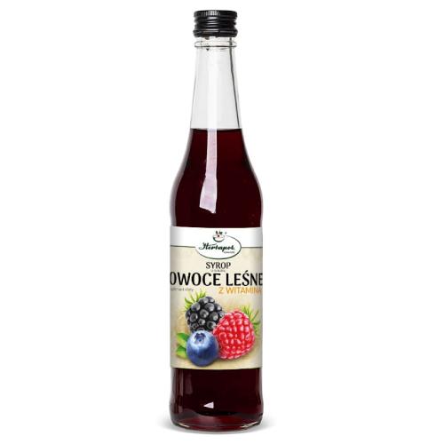 Miniaturka artykułu - Syrop owoce leśne z witaminą C, 480 ml