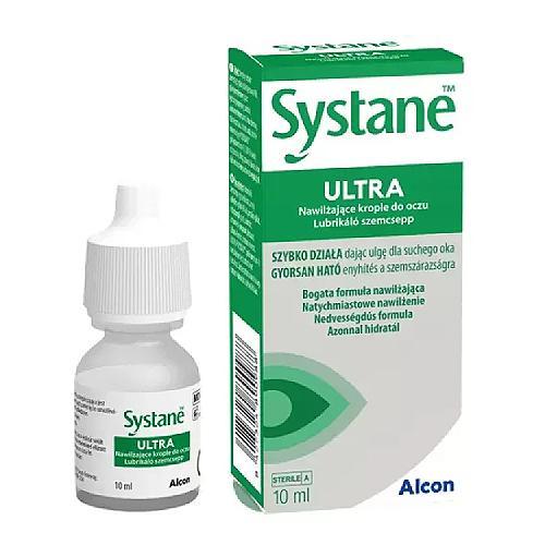 Miniaturka artykułu - SYSTANE ULTRA krople nawilżające do oczu, 10 ml USZKODZONE  / BRAK OPAKOWANIA