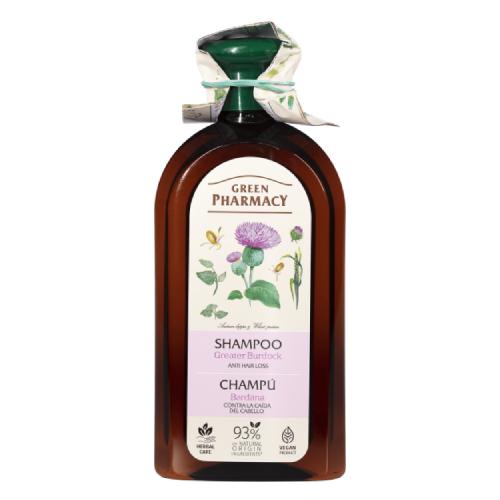 GREEN PHARMACY Szampon do każdego rodzaju włos&oacute;w Łopian większy, 350 ml