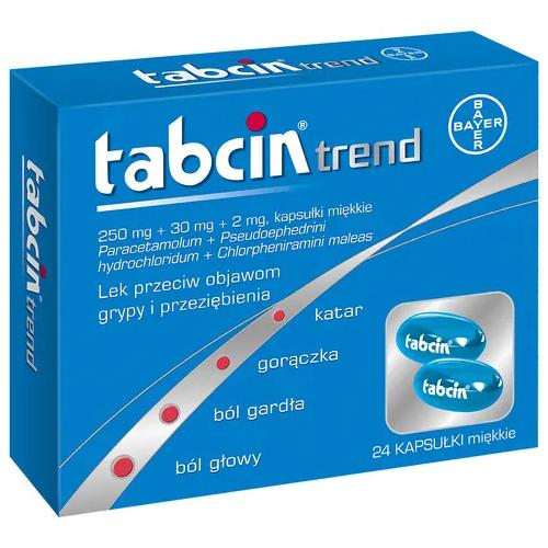 Miniaturka artykułu - Tabcin Trend, kaps.miękkie, 24szt.