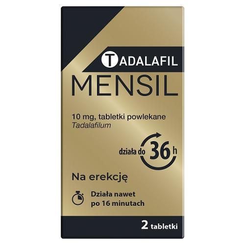 Miniaturka artykułu - Tadalafil Mensil 10mg, 2tabl. powl.