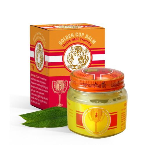 Miniaturka artykułu - Tajska Maść Tygrysia Gloden Cup Balm, 12g