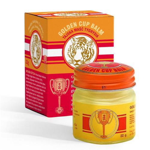Miniaturka artykułu -  Tajska maść tygrysia Golden Cup Balm, 22g