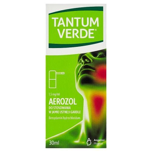 Miniaturka artykułu - TANTUM VERDE Aerozol, 30 ml  BRAK KARTONU