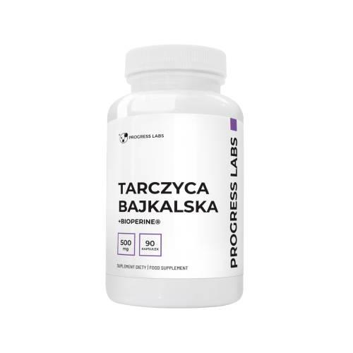 Miniaturka artykułu - Progress Labs Tarczyca bajkalska + Bioperyna, 90 kaps.