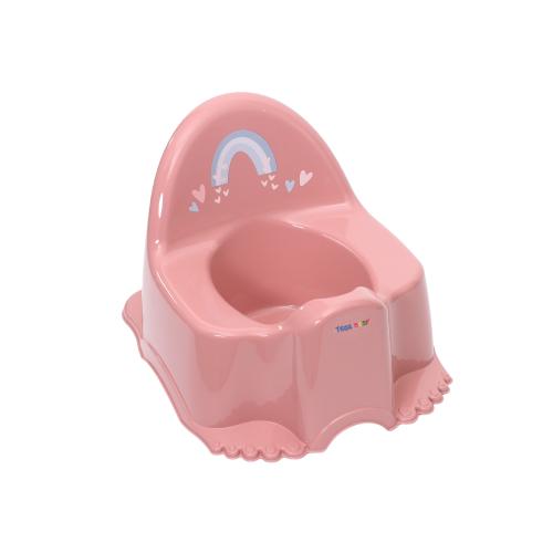 Miniaturka artykułu - TEGA BABY Nocnik z pozytywką ECO METEO r&oacute;żowy, 1 szt.