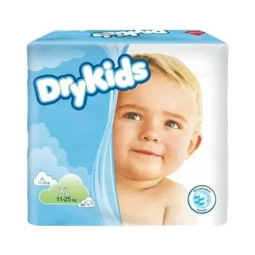 Miniaturka artykułu - TENA Dry Kids Pieluchy dla dzieci XL 11-25kg, 30szt.