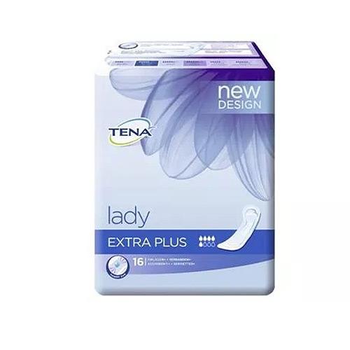 Miniaturka artykułu - TENA LADY Pieluchy anatomiczne Extra Plus, 16szt.