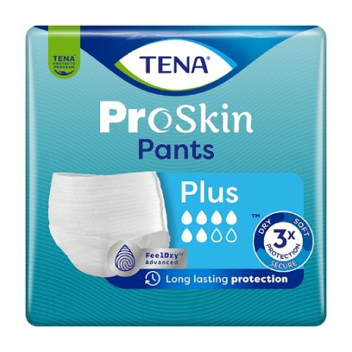 Miniaturka artykułu - TENA PANTS ProSkin Plus Majtki chłonne S, 15 szt.