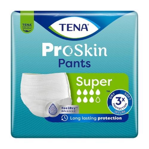 Miniaturka artykułu - TENA PANTS ProSkin Super Majtki chłonne L, 30 szt. USZKODZONE FOLIOWE OPAK.
