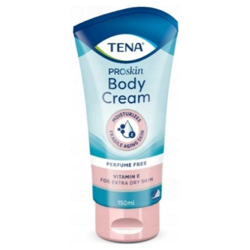 Miniaturka artykułu - TENA SKIN CREAM Krem nawilżający z witaminą E, 150 ml