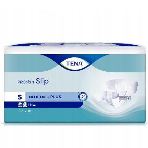 Miniaturka artykułu - TENA SLIP PROSKIN Plus S, 30 szt - pieluchomajtki USZKODZONE OPAKOWANIE
