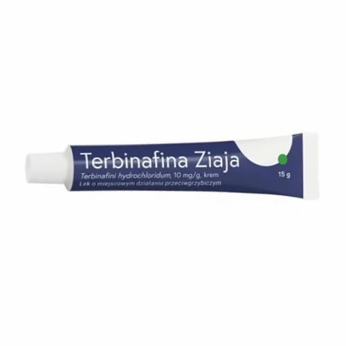 Miniaturka artykułu - TERBINAFINA Ziaja krem 15g krem 0,01 g/g, 15 g