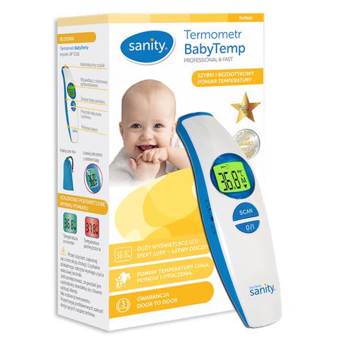 Miniaturka artykułu - Termometr BabyTemp SANITY AP 3116- 1sztuka