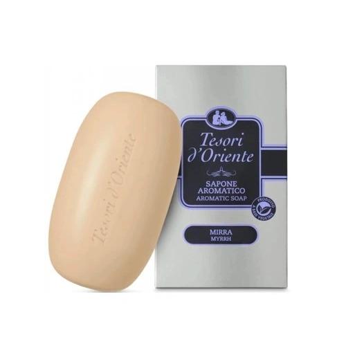Miniaturka artykułu - Tesori d'Oriente Luksusowe Mydło w kostce Mirra, 125g
