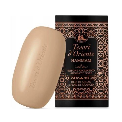 Miniaturka artykułu - Tesori d'Oriente mydło kostka Hammam, 125g USZKODZONE OPAKOWANIE
