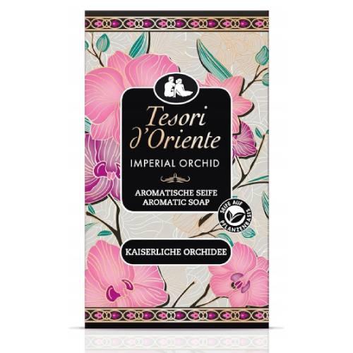 Miniaturka artykułu - Tesori d'Oriente mydło w kostce Chińska orchidea, 125g