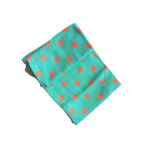 Miniaturka artykułu - TEXPOL Pieluszka bambusowa Kropki 65x65cm, 170g 