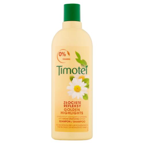 Miniaturka artykułu - TIMOTEI Rozświetlający szampon do włosów blond Złociste Refleksy, 400ml
