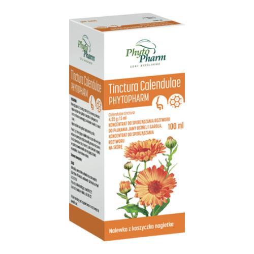 Miniaturka artykułu - TINCTURA CALENDULAE Nalewka z nagietka, 100ml USZKODZONE TEKTUROWE OPAKOWANIE