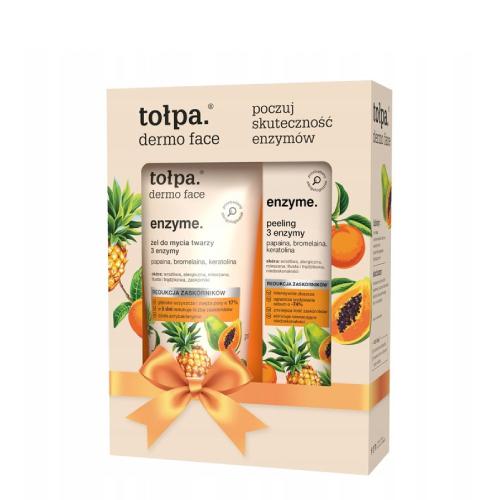 Miniaturka artykułu - TOŁPA 3 Enzymy Zestaw (Żel do twarzy, 150ml + Peeling do twarzy, 40ml)
