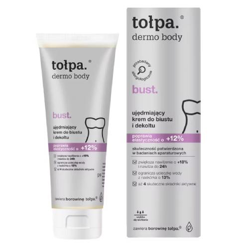 Miniaturka artykułu - TOŁPA bust Ujędrniający krem do biustu i dekoltu, 125 ml
