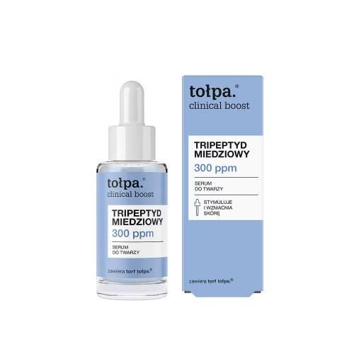 Miniaturka artykułu - TOŁPA Clinical boost tripeptyd miedziowy Serum do twarzy, 30ml