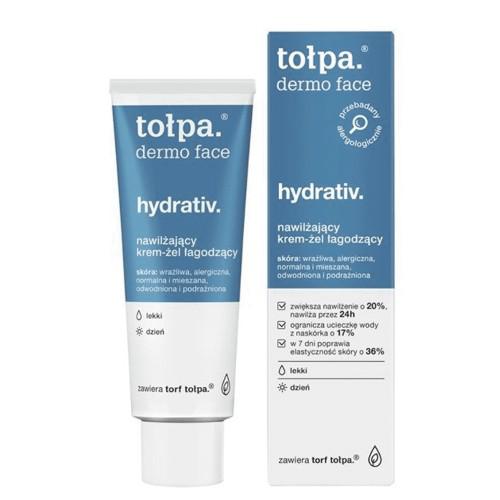 Miniaturka artykułu - TOŁPA Dermo Face HYDRATIV Krem-żel nawilżający, 40ml