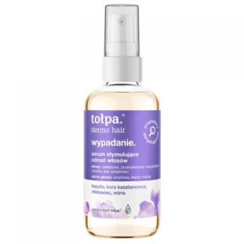 Miniaturka artykułu - TOŁPA Dermo Hair Wypadanie serum stymulujące odrost włos&oacute;w, 100 ml USZKODZONE / BRAK OPAKOWANIA