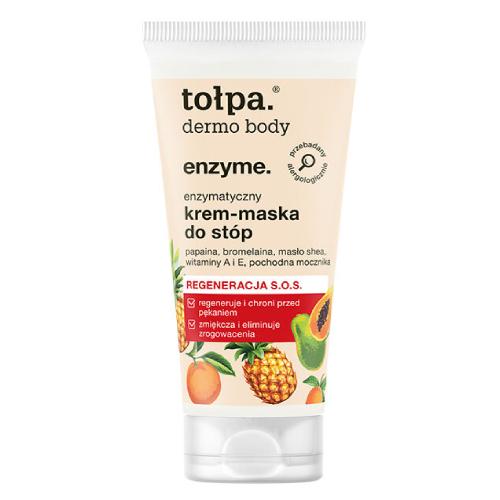Miniaturka artykułu - TOŁPA Dermo Body Enzyme Enzymatyczny krem-maska do st&oacute;p, 60ml