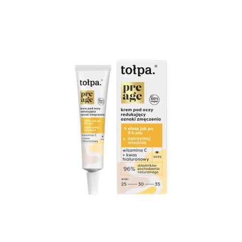 Miniaturka artykułu - Tołpa Pre Age Krem pod oczy redukujący oznaki zmęczenia, 10ml