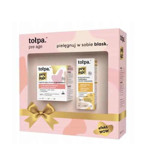 Miniaturka artykułu - TOŁPA Pre Age Zestaw (Krem do twarzy, 50ml + Krem pod oczy, 10ml)