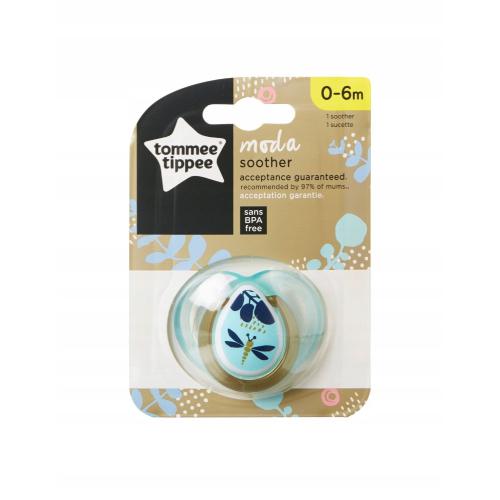 Miniaturka artykułu - Tomme Tippee Smoczek uspokajający Moda 0-6 m boy, 1szt