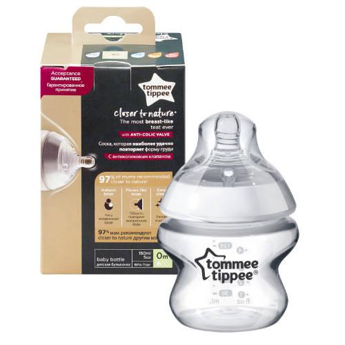 Miniaturka artykułu - Tommee Tippee CTN Butelka, 150 ml