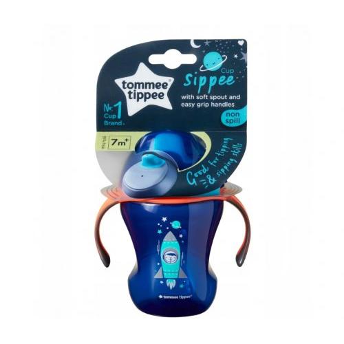Miniaturka artykułu - Tommee Tippee Kubek niekapek Boy 230ml, 7m+
