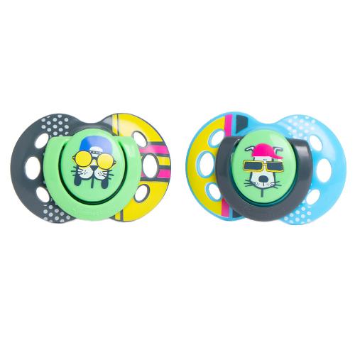 Miniaturka artykułu - Tommee Tippee Smoczek FUN STYLE 18-36m BOY