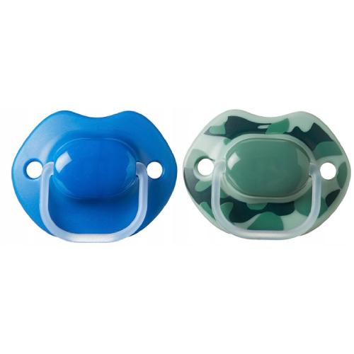 Miniaturka artykułu - Tommee Tippee Smoczek uspokajający ortodontyczny silikon Urban Style 6-18m boy, 2szt.