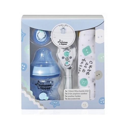Miniaturka artykułu - Tommee Tippee Zestaw Baby Gift Niebieski 0 m+, 150 ml