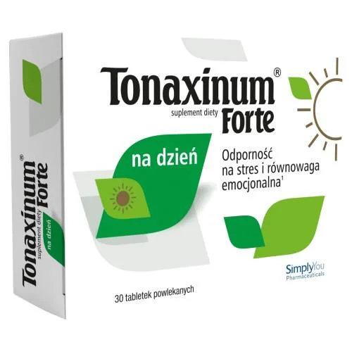 Miniaturka artykułu - TONAXINUM FORTE Na dzień, 30 tabletek