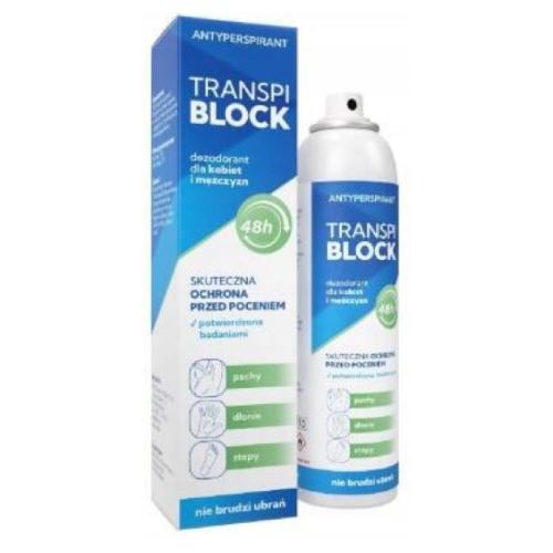 Miniaturka artykułu - Transpiblock Antyperspirant dla kobiet i mężczyzn 48h, 150ml