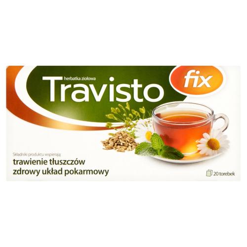 Miniaturka artykułu - TRAVISTO FIX ziołowa - 20 torebek
